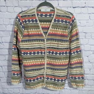 Marisa Christina Multicolor Striped Cardigan